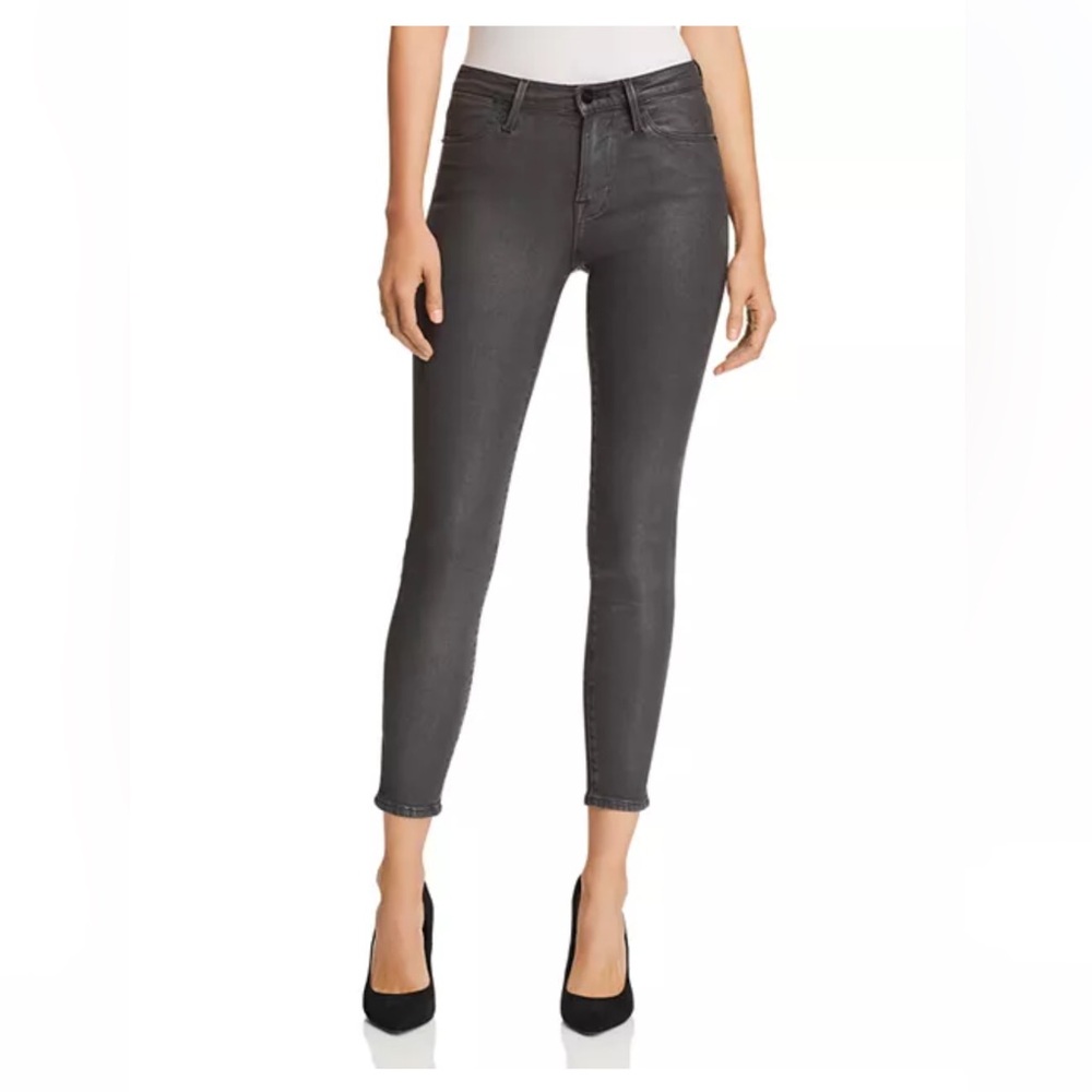 FRAME
Le High Skinny Jeans in Stone Coated